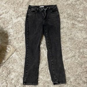 pacsun size 28 black jeans